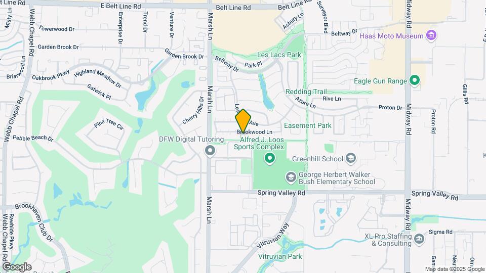 14593 Greenleaf Ct Map and Location Details