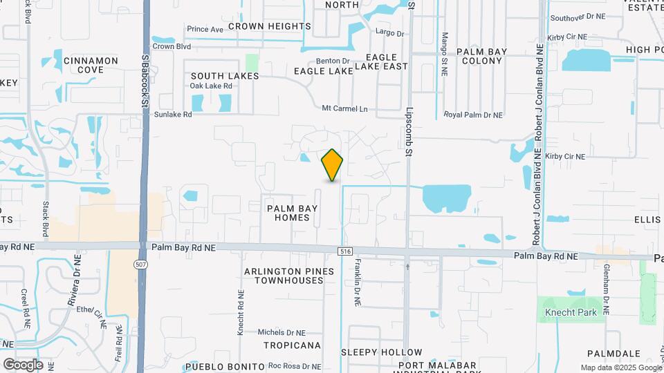 1710 Bottlebrush Dr Map and Location Details