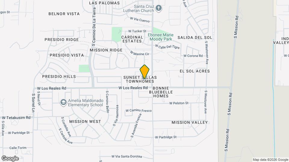 2950 Avenida Destino Map and Location Details