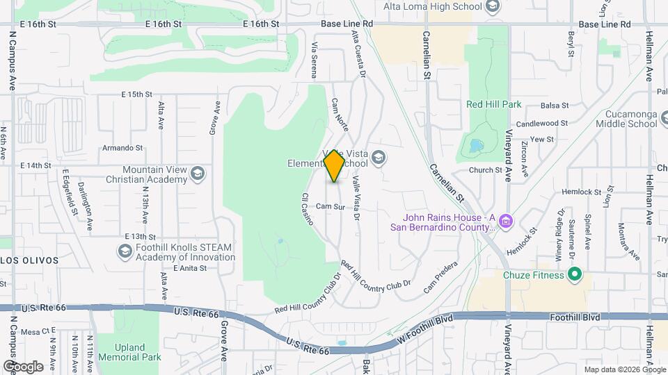7758 Alta Cuesta Dr Map and Location Details