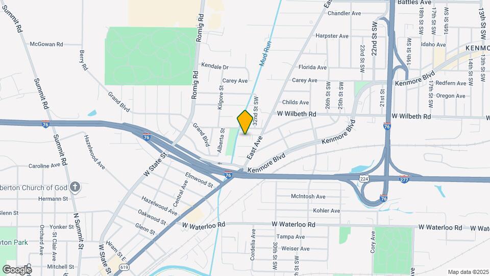 1400 Kentucky Ave Map and Location Details