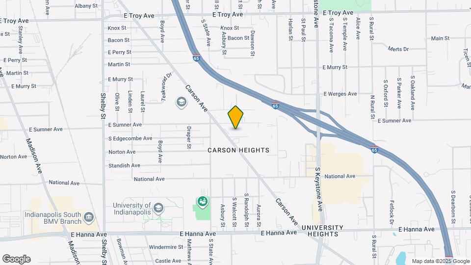 1810 S Edgecombe Ave Map and Location Details