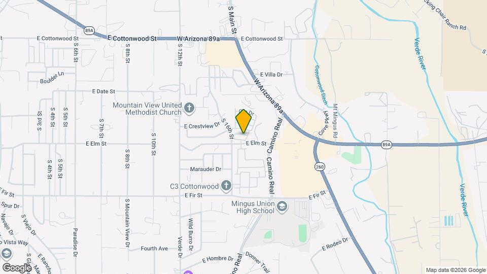 1735 Pinon Dr Map and Location Details