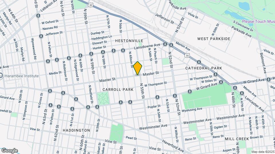 5512 Master St Mapa y Detalles de la Ubicación