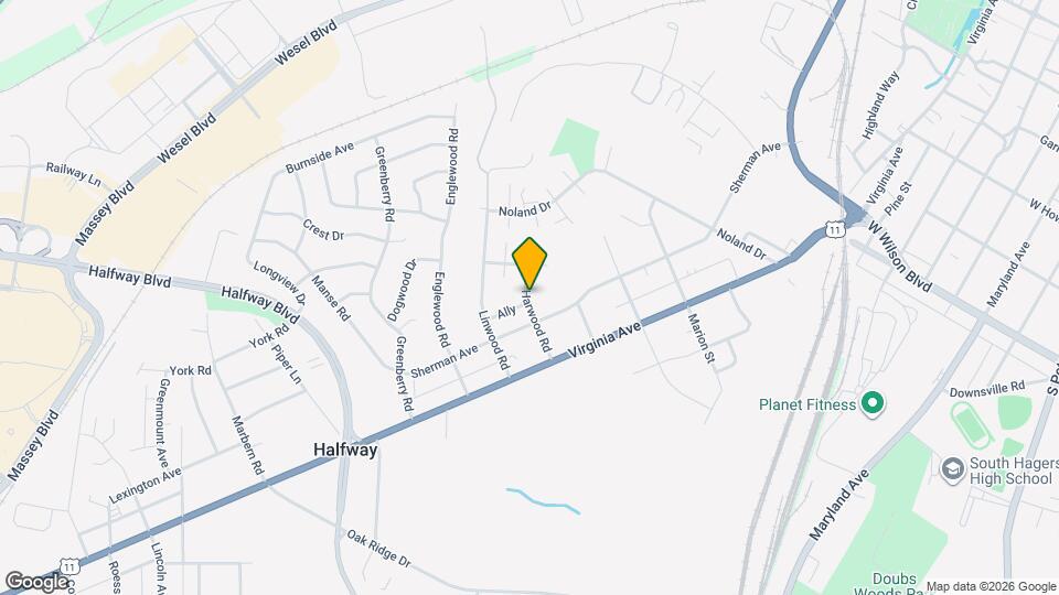 916 Harwood Rd Map and Location Details