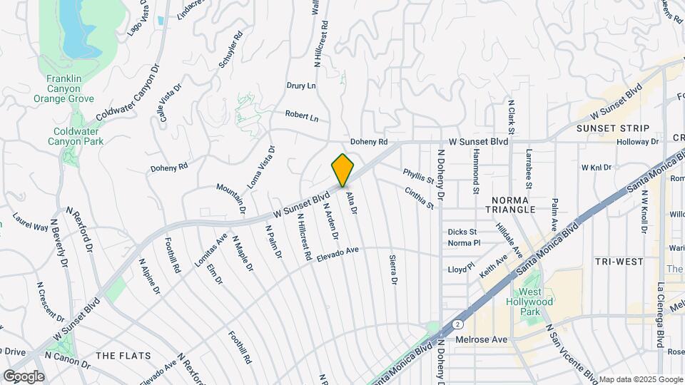 727 Alta Dr Mapa y Detalles de la Ubicación