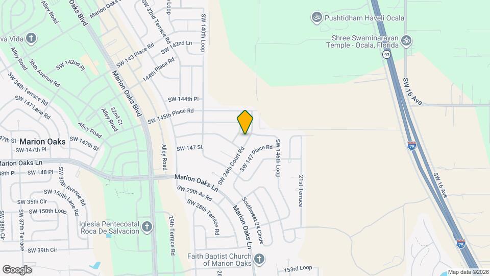 14620 SW 24th Court Rd Mapa y Detalles de la Ubicación