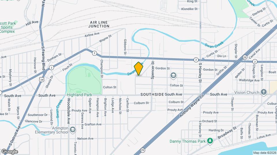 1449 Walbridge Ave Map and Location Details