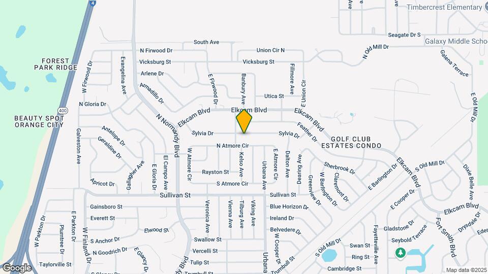 913 Sylvia Dr Map and Location Details