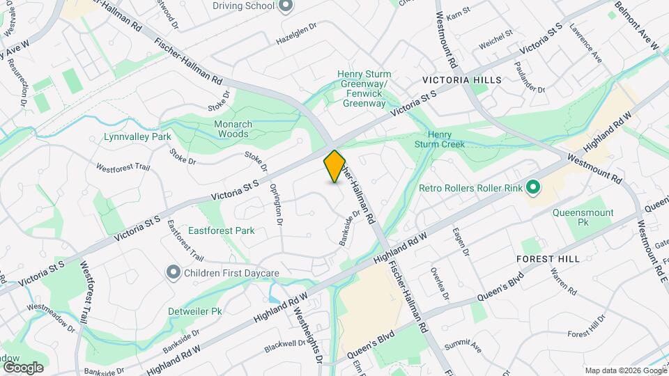 233 Benesfort Cres Map and Location Details