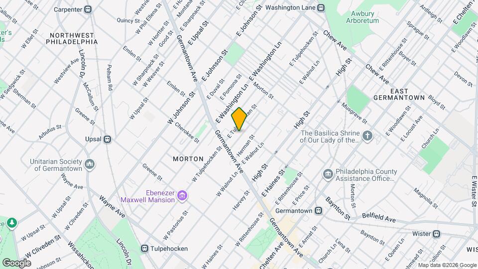 45 E Pastorius St Map and Location Details