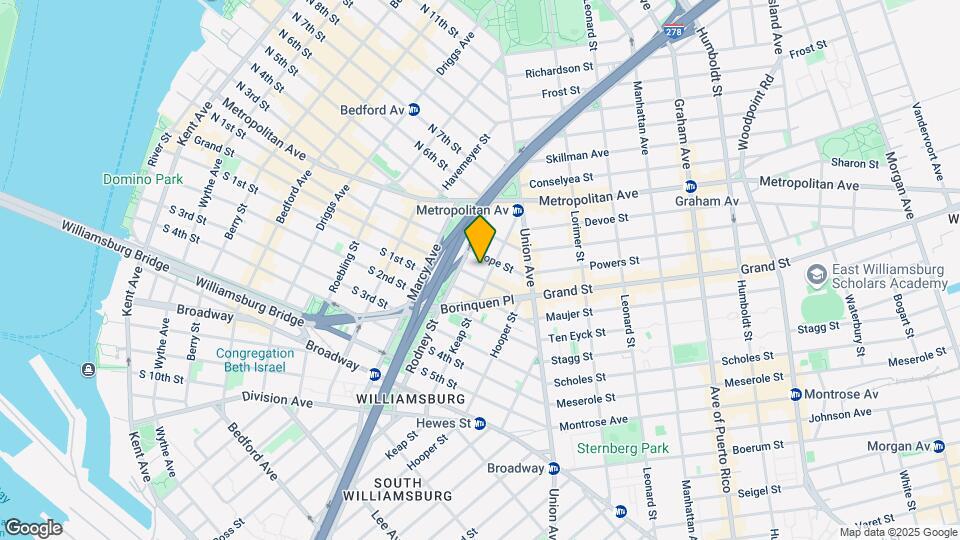 431 Grand St Mapa y Detalles de la Ubicación