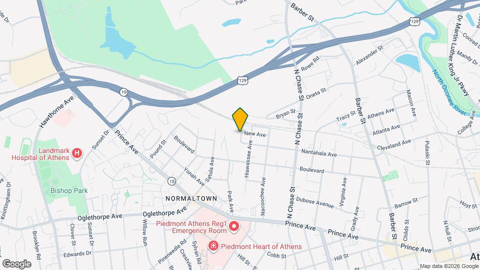 120 Lakeview St Map and Location Details