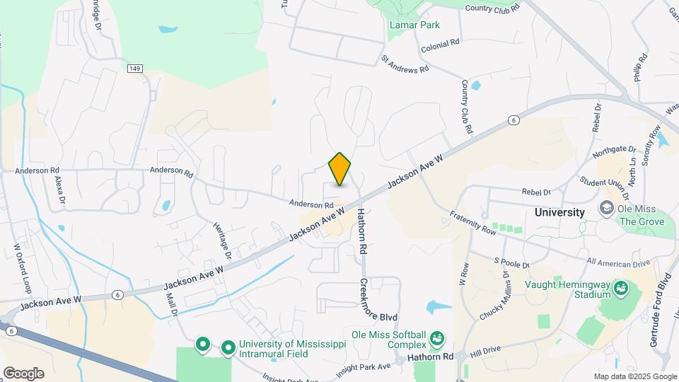 1017 Inverness Ln Map and Location Details