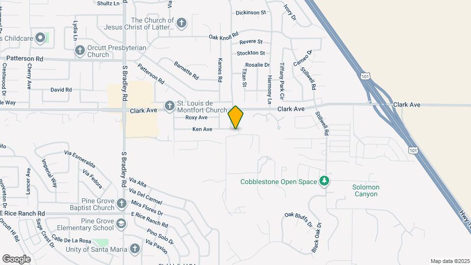 1376 Ken Ave Map and Location Details