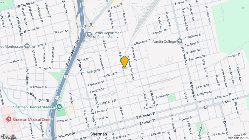 605 E Carter St Map and Location Details