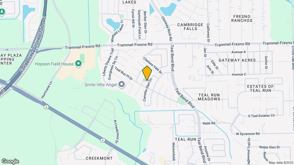 3934 Camelia Glen Ln Map and Location Details