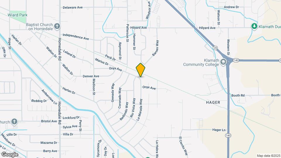 3605 La Marada Way Map and Location Details