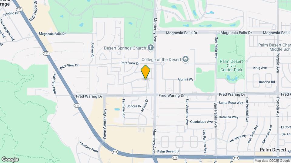 43795 Acacia Dr Map and Location Details