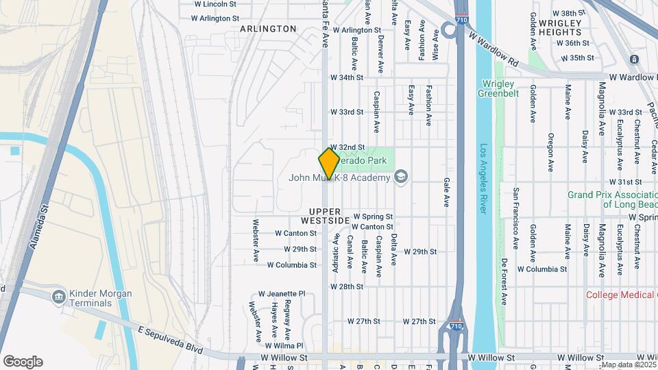 3042 Santa Fe Ave Map and Location Details