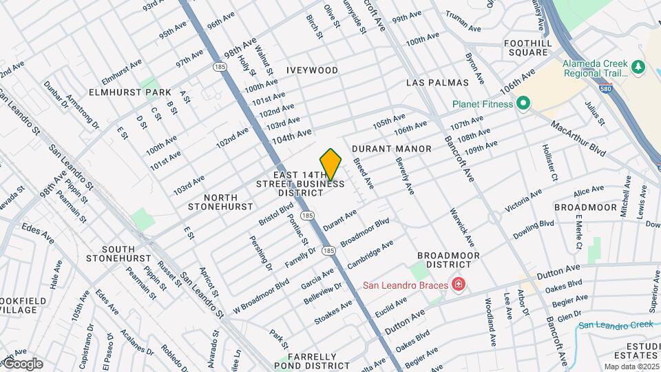 1547 Chandler St Map and Location Details