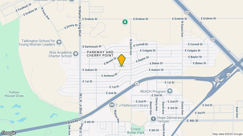 1911 E Auburn St Map and Location Details