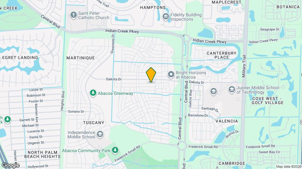 1173 Islamorada Dr Map and Location Details