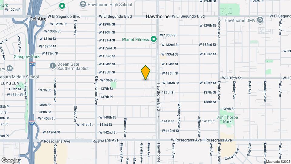 4468 W 136th St Mapa y Detalles de la Ubicación