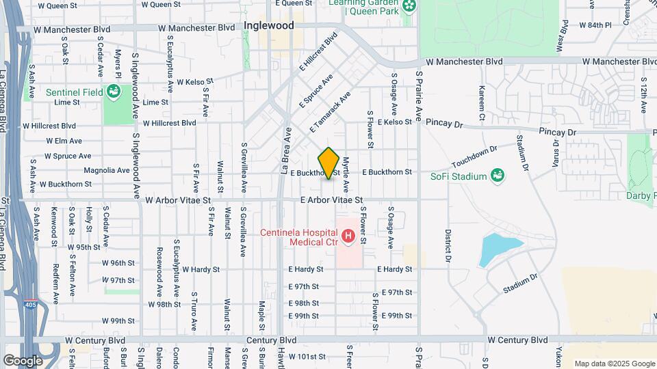 812 Larch St Map and Location Details