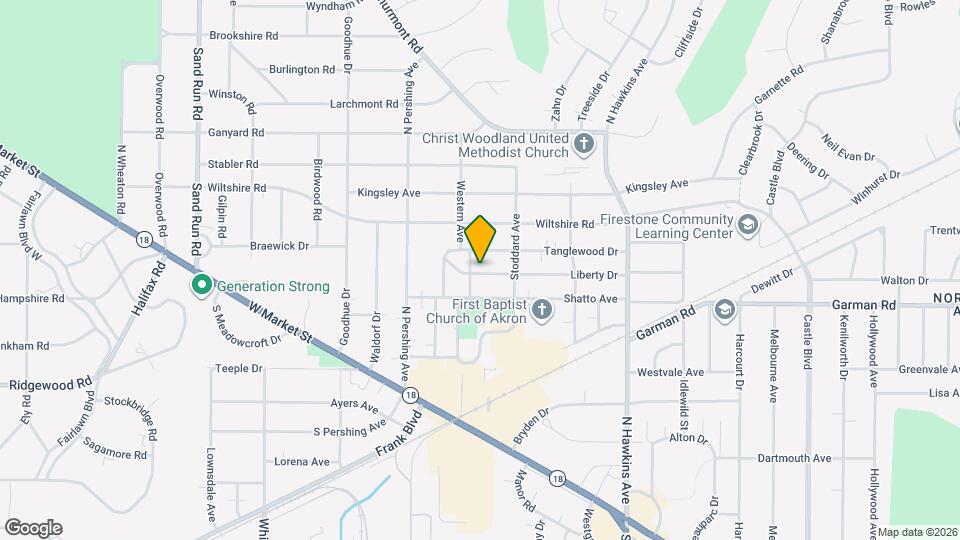 1779 Liberty Dr Map and Location Details