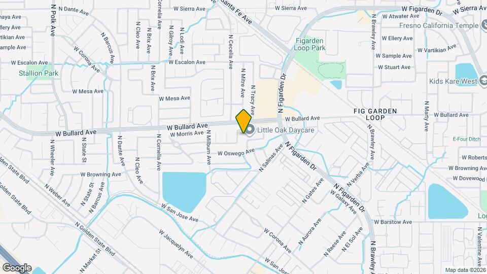 5731 N Tracy Ave Map and Location Details