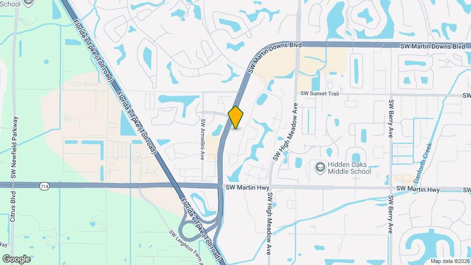 3098 SW Sunset Trace Cir Map and Location Details