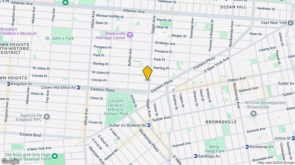578 Ralph Ave Mapa y Detalles de la Ubicación