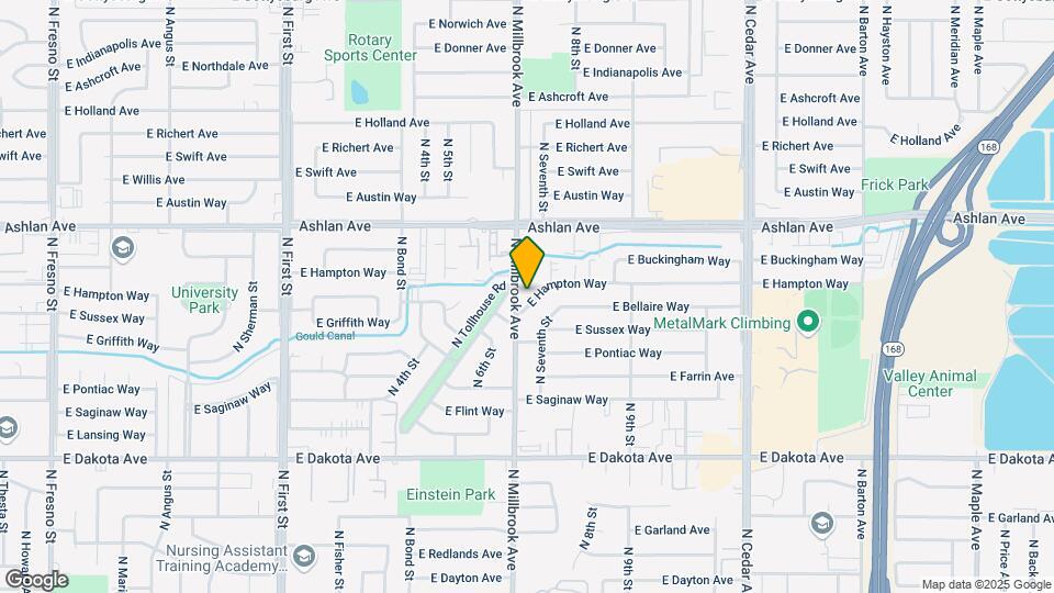 3725-3729 E Hampton Way Mapa y Detalles de la Ubicación
