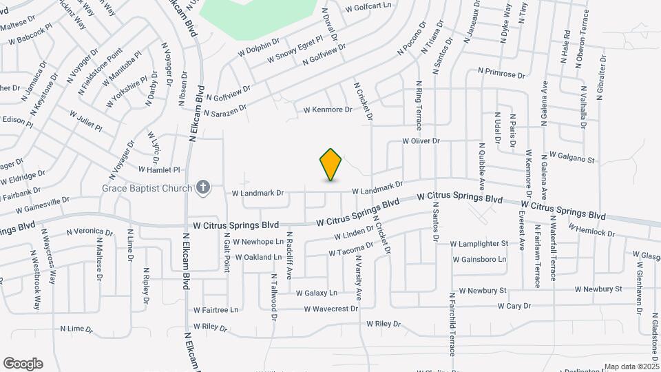 2127 W Landmark Dr Map and Location Details