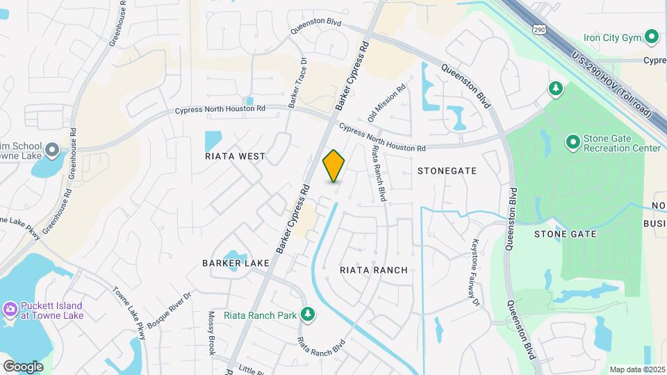 11107 Bandit Trail Dr Map and Location Details