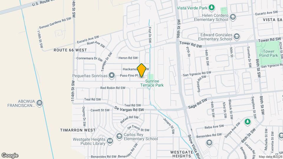 10219 Andalusian Ave SW Mapa y Detalles de la Ubicación