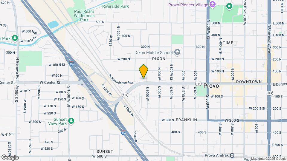1026 W Center St Map and Location Details