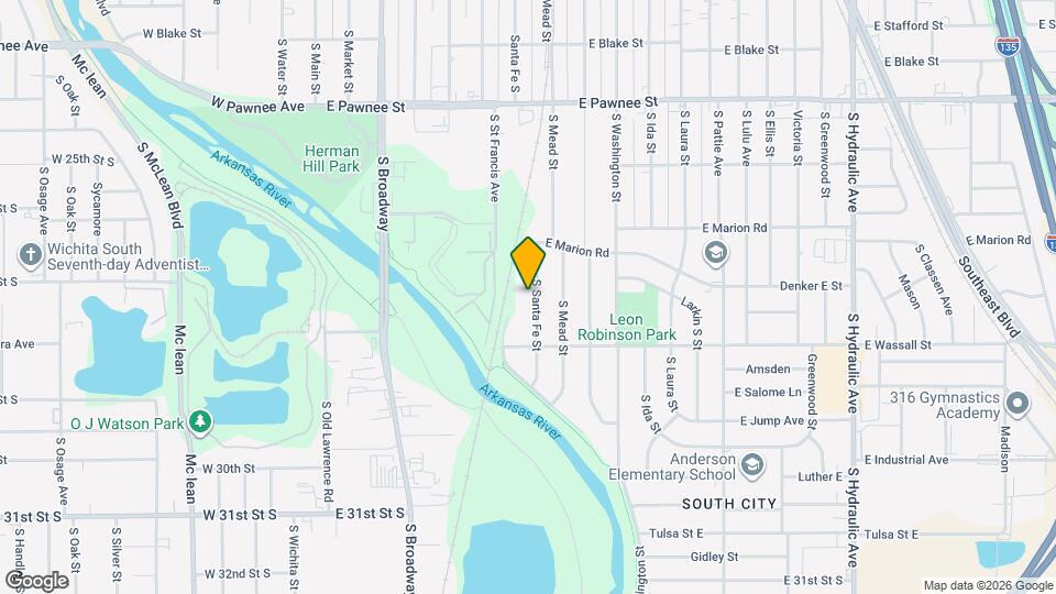 2669 S Santa Fe St Map and Location Details