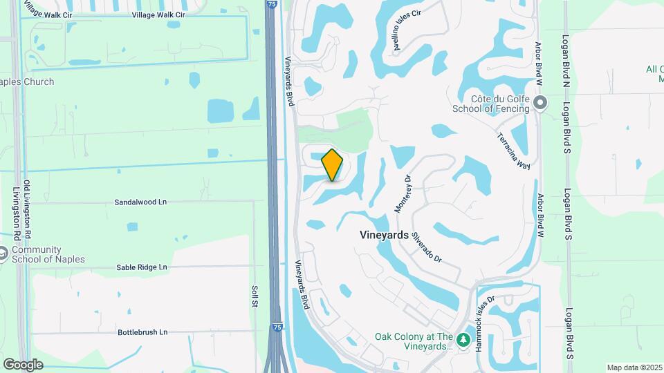 6290 Bellerive Ave, Unit 107 Map and Location Details