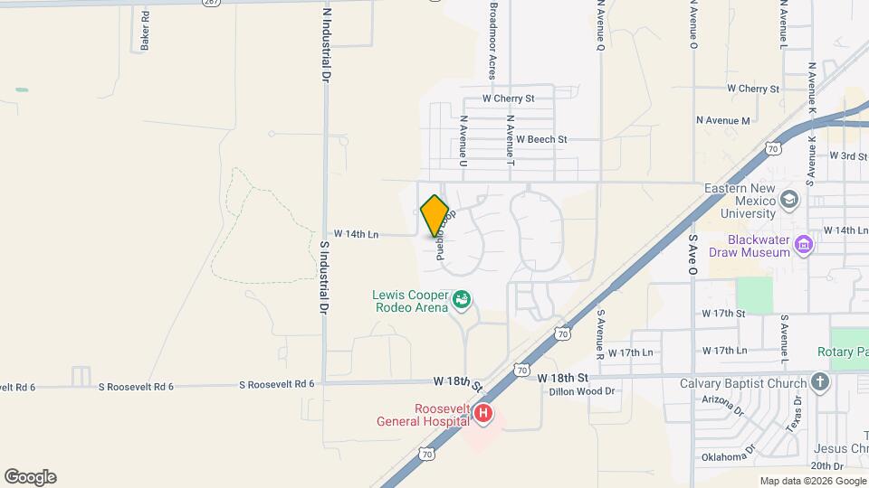 2302 Sandia Ct Map and Location Details