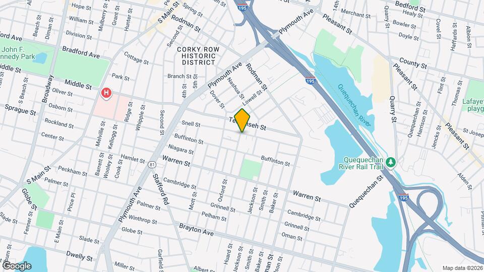 325 Snell St Map and Location Details