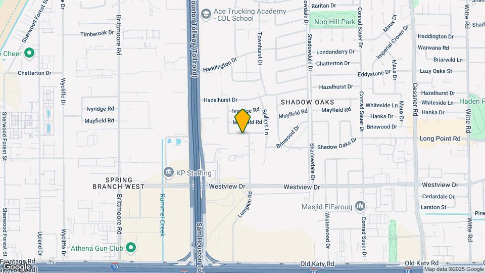 10659 Northbrook Dr Mapa y Detalles de la Ubicación