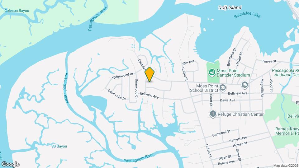 2801 Woodlawn Ave Map and Location Details