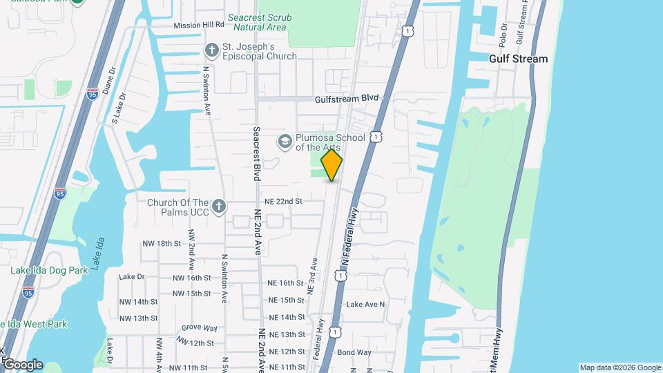 2227 NE 3rd Ave Map and Location Details