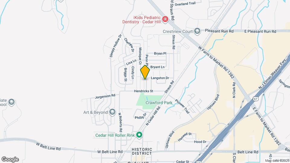 717 Hillcrest Ct Map and Location Details