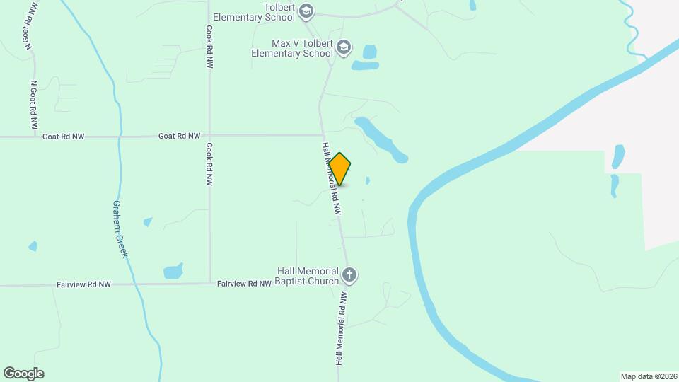 1167 Hall Memorial Rd NW Map and Location Details