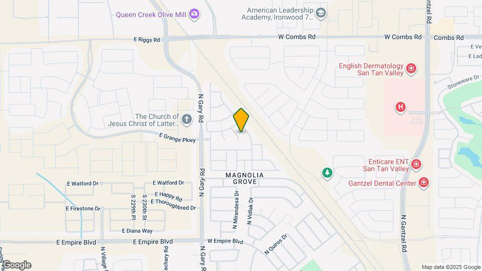 36725 N Alderney Ct Map and Location Details