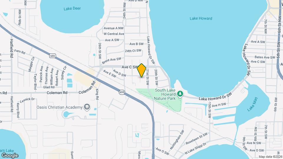 422 22nd St SW Map and Location Details