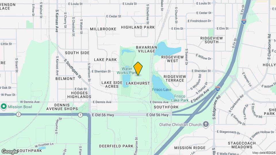 616 S Lakehurst Dr Map and Location Details